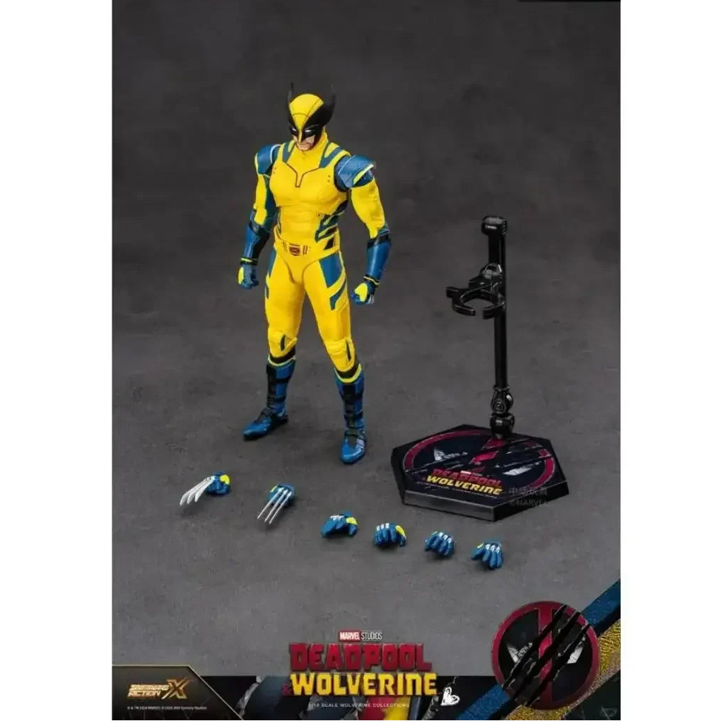 ZD Toys Deadpool & Wolverine 1/10 Scale Action Figures – 2-Pack – Marvel MCU – 2024 – Adjustable