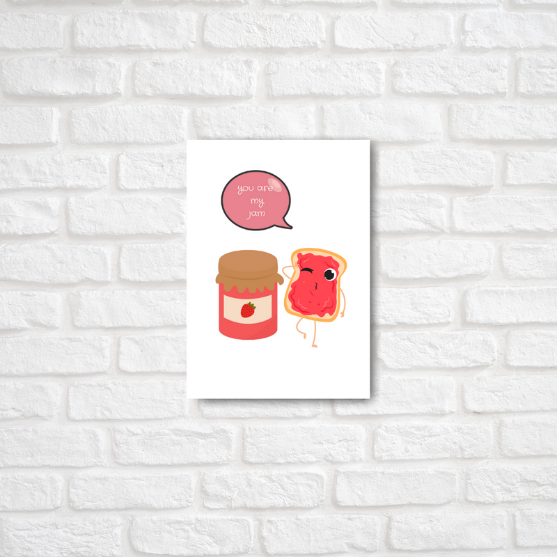 Bread And Jam Card - ThePeppyStore