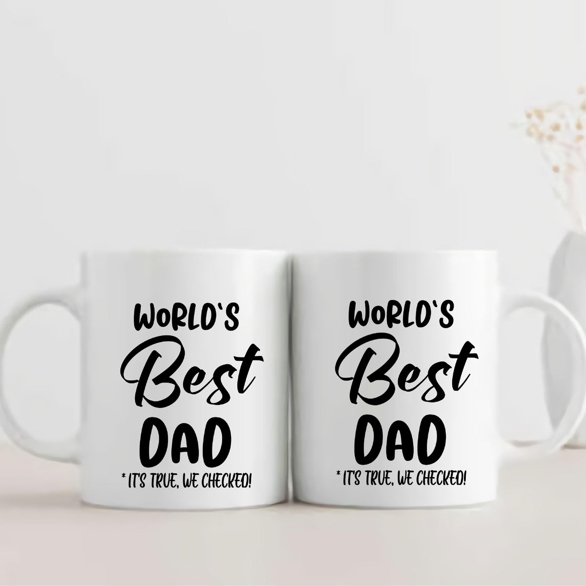 Happy Father's Day World's Best Dad Mug