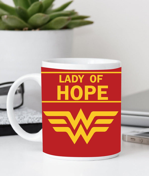 Wonder Woman Lady of Hope Mug - ThePeppyStore