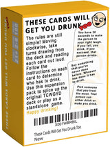 These cards will get you drunk too- Drinking Card Game - ThePeppyStore