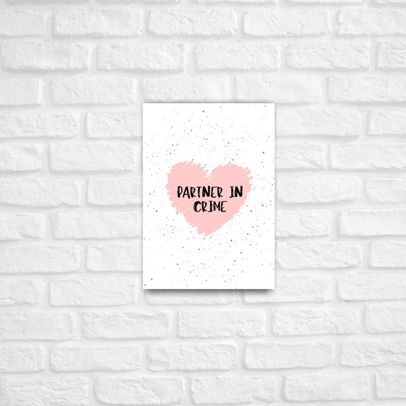 Partner In Crime Card - ThePeppyStore