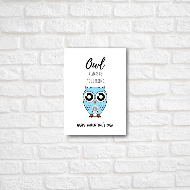Owl Card - ThePeppyStore