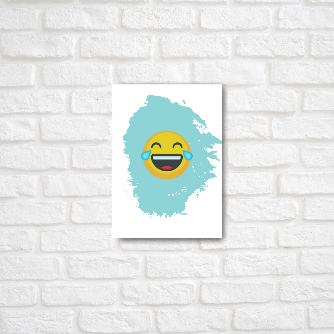 Laughter Emoji Card - ThePeppyStore