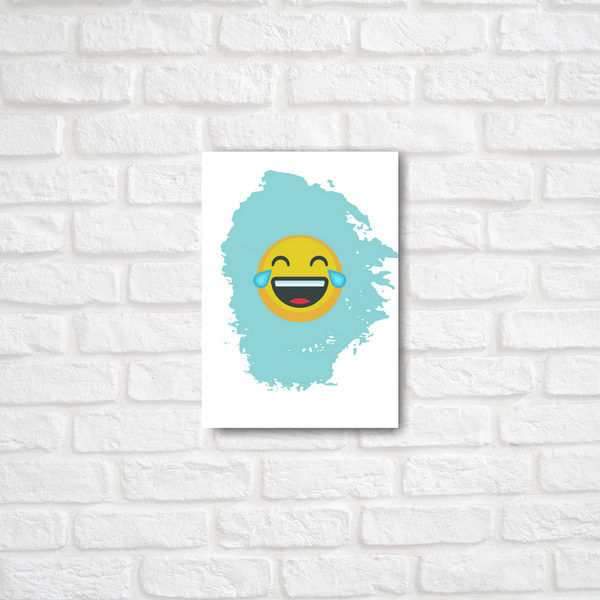 Laughter Emoji Card - ThePeppyStore