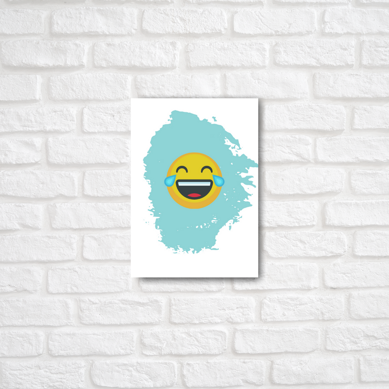 Laughter Emoji Card - ThePeppyStore