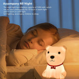 Cute Puppy Silicon Touch Lamp - ThePeppyStore