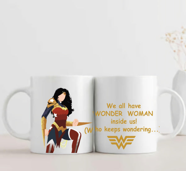 Wonder Woman Quote Mug - ThePeppyStore