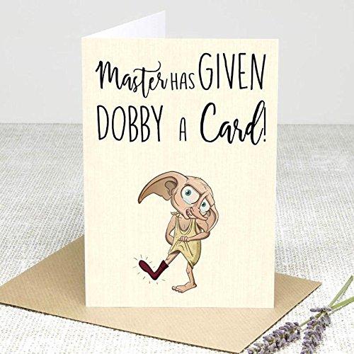 Master Has Given Dobby A  Card - ThePeppyStore