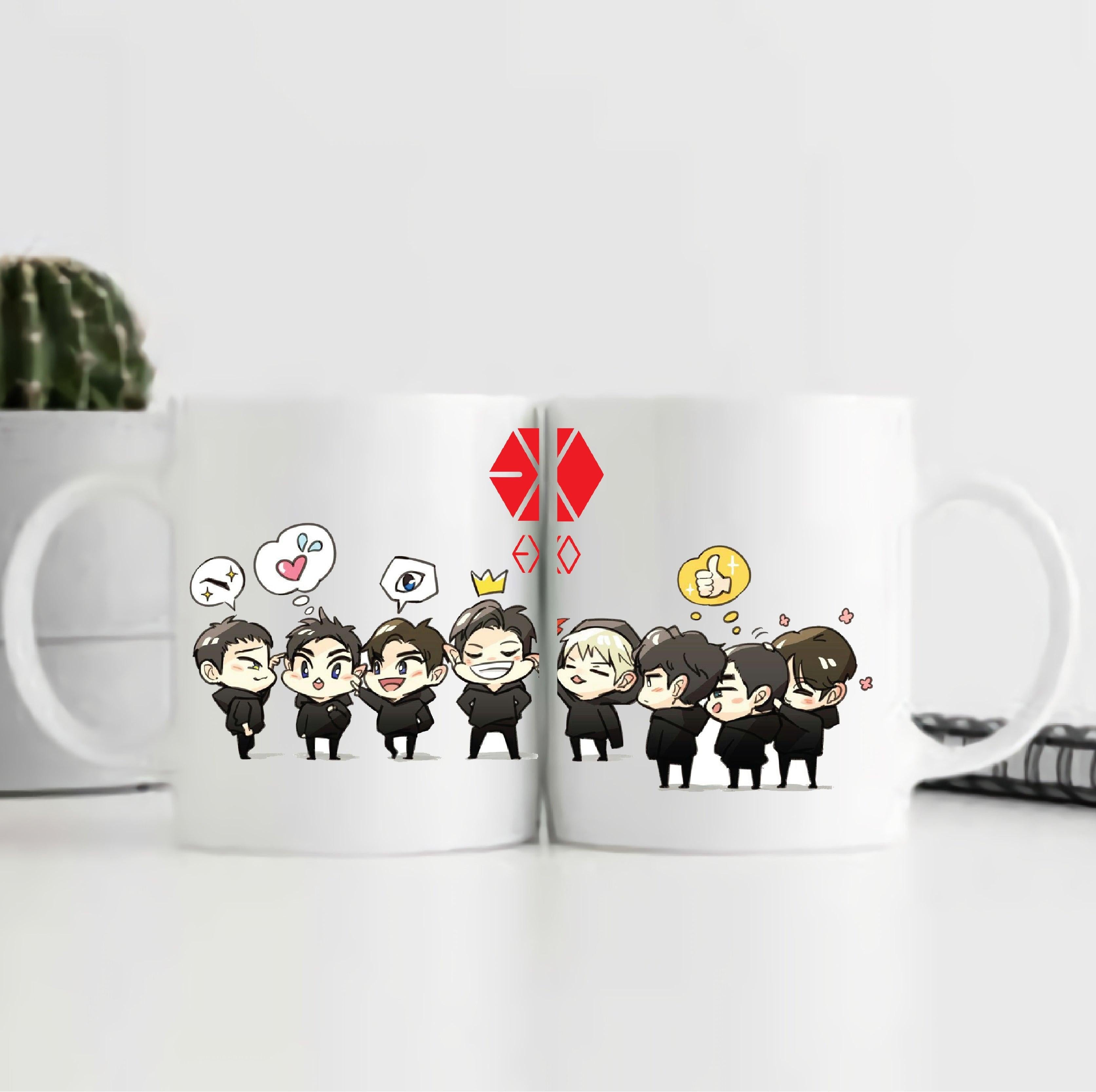 EXO Character MUG - ThePeppyStore