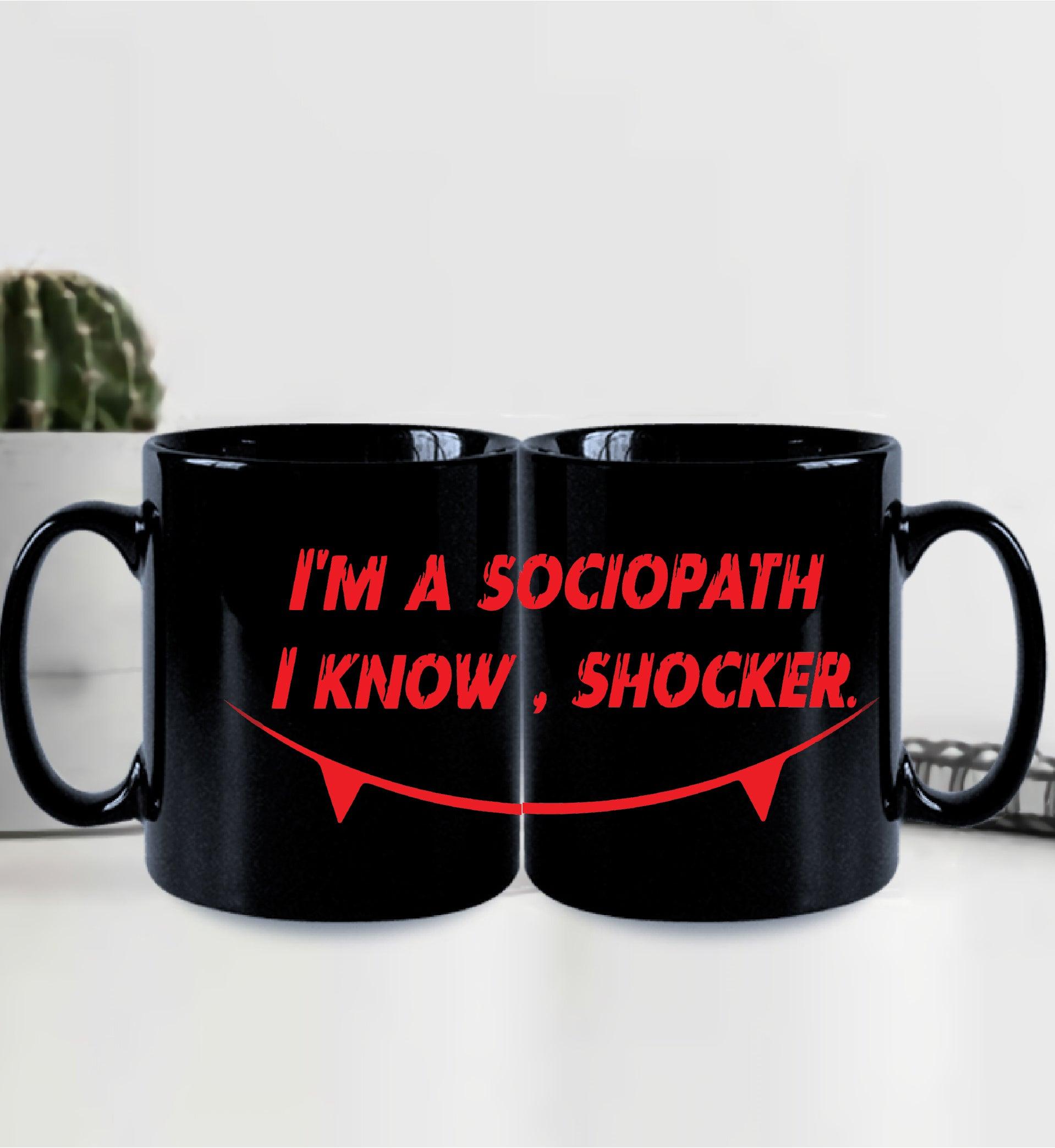 Vampire Diaries Sociopath MUG - ThePeppyStore