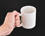 Creative Design White Middle Finger Mug - ThePeppyStore
