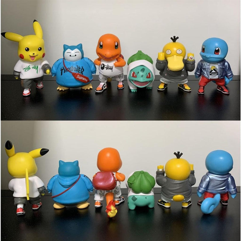 Cool Pokemon Figurines (Set of 6) - ThePeppyStore