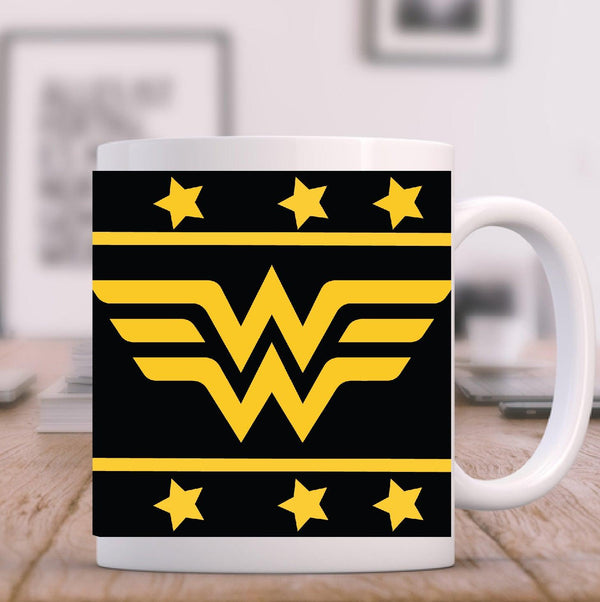Wonder Woman Logo Mug - ThePeppyStore