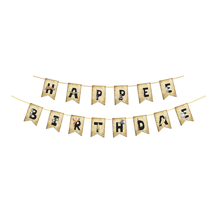 Harry Potter Birthday Party Banner - ThePeppyStore