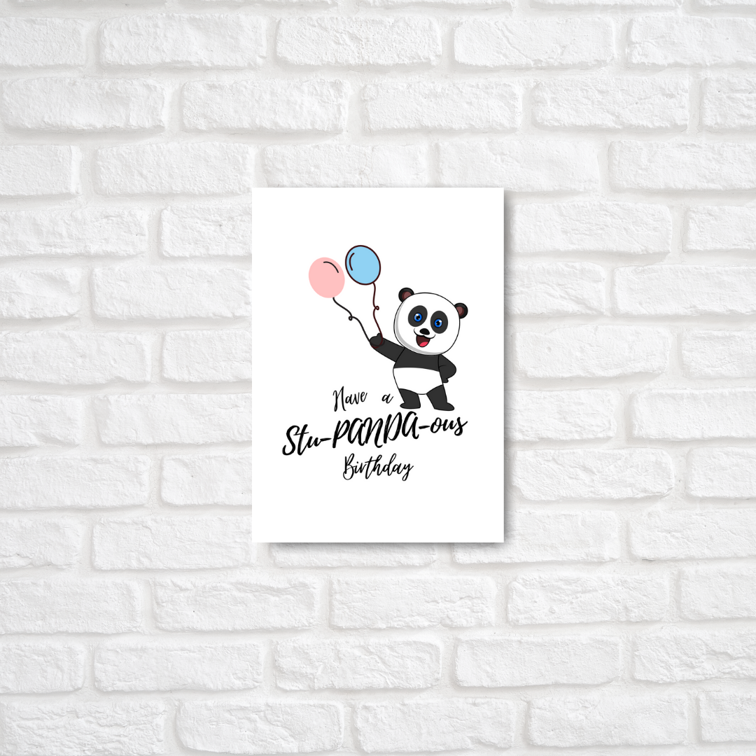 Stupandaous Birthday Card - ThePeppyStore