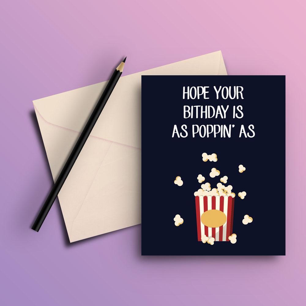 As Popping Card - ThePeppyStore