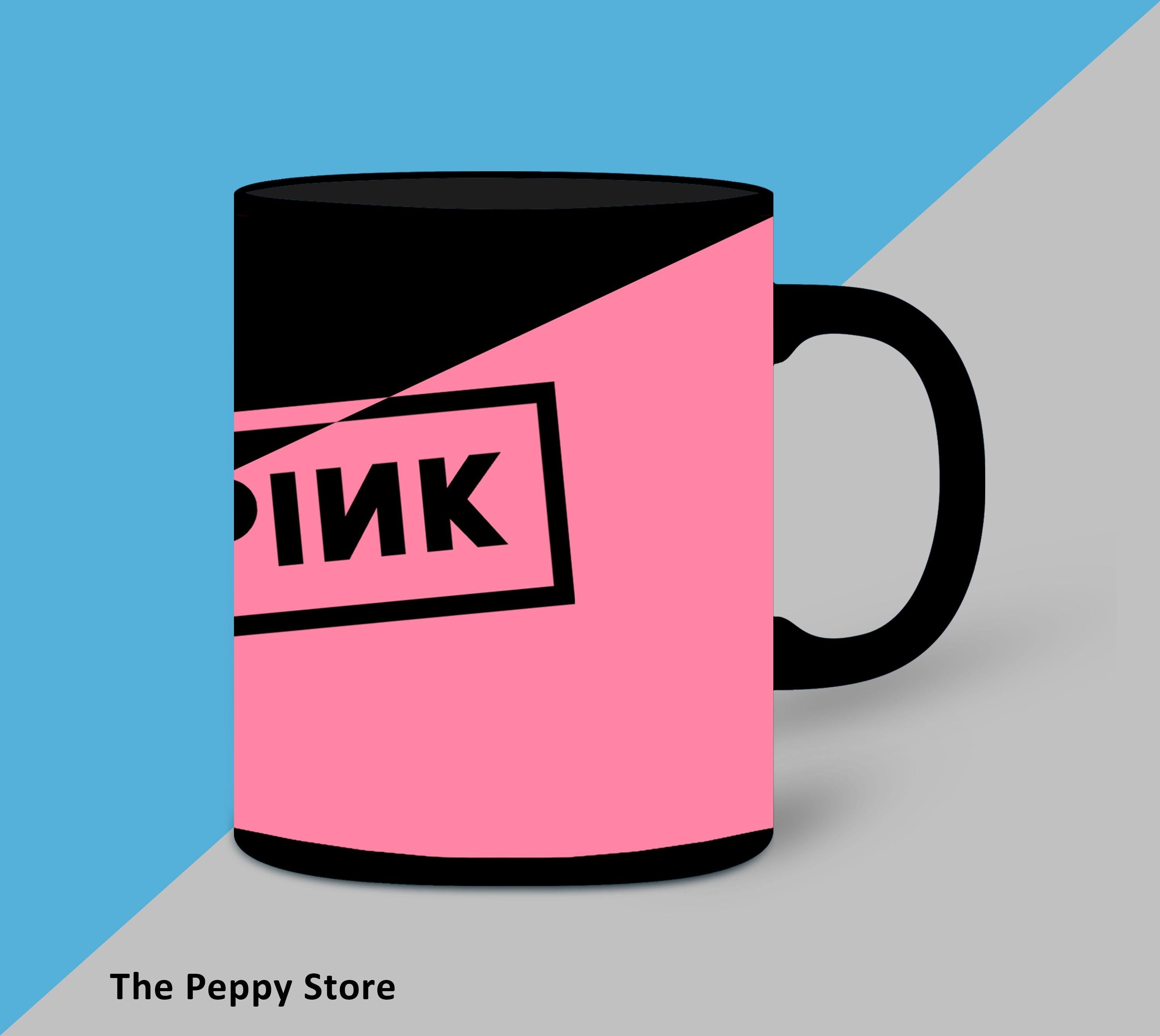 Black Pink  Mug - ThePeppyStore