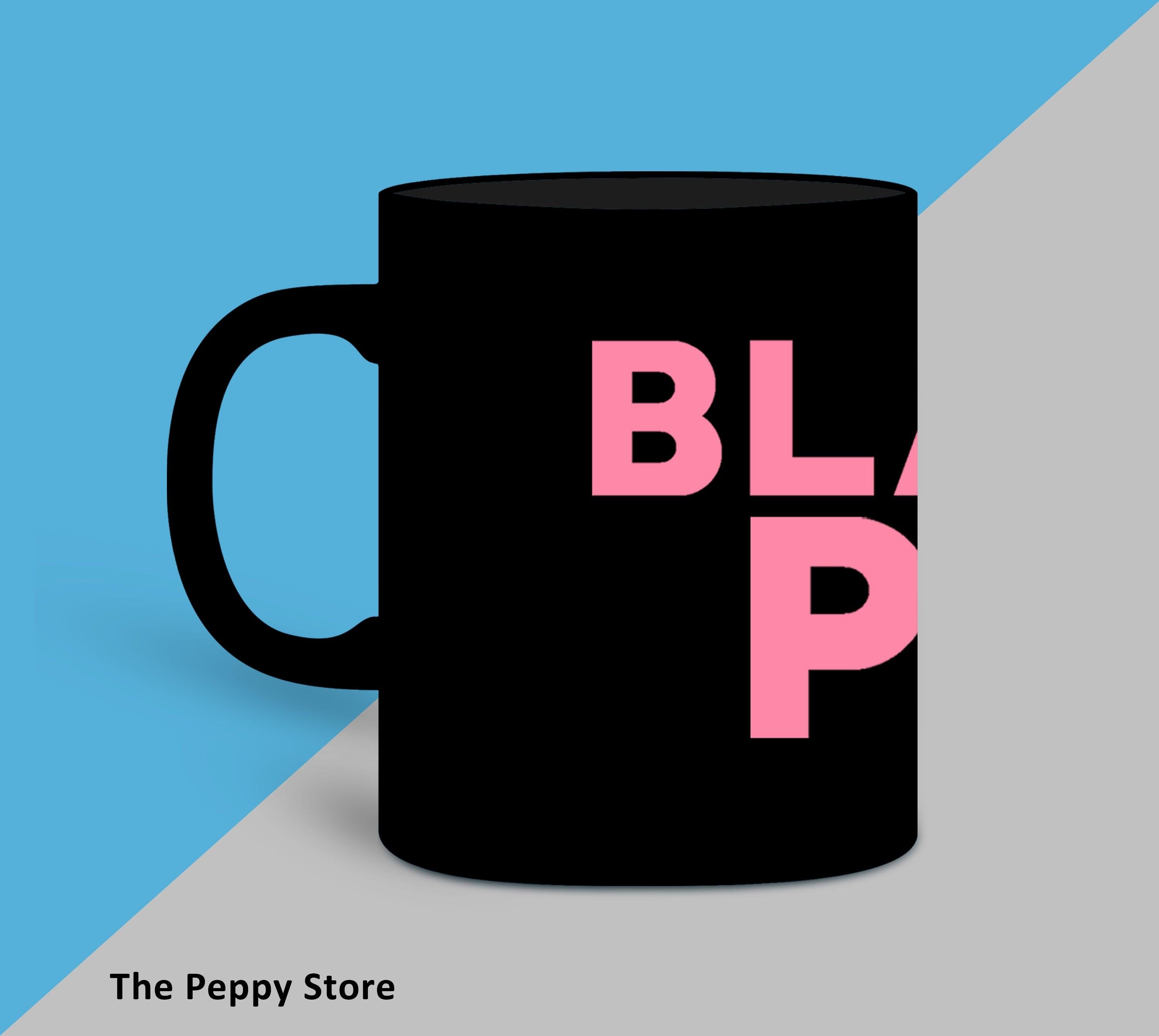 Black Pink Black Mug - ThePeppyStore