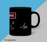 Black Pink Signature Mug - ThePeppyStore