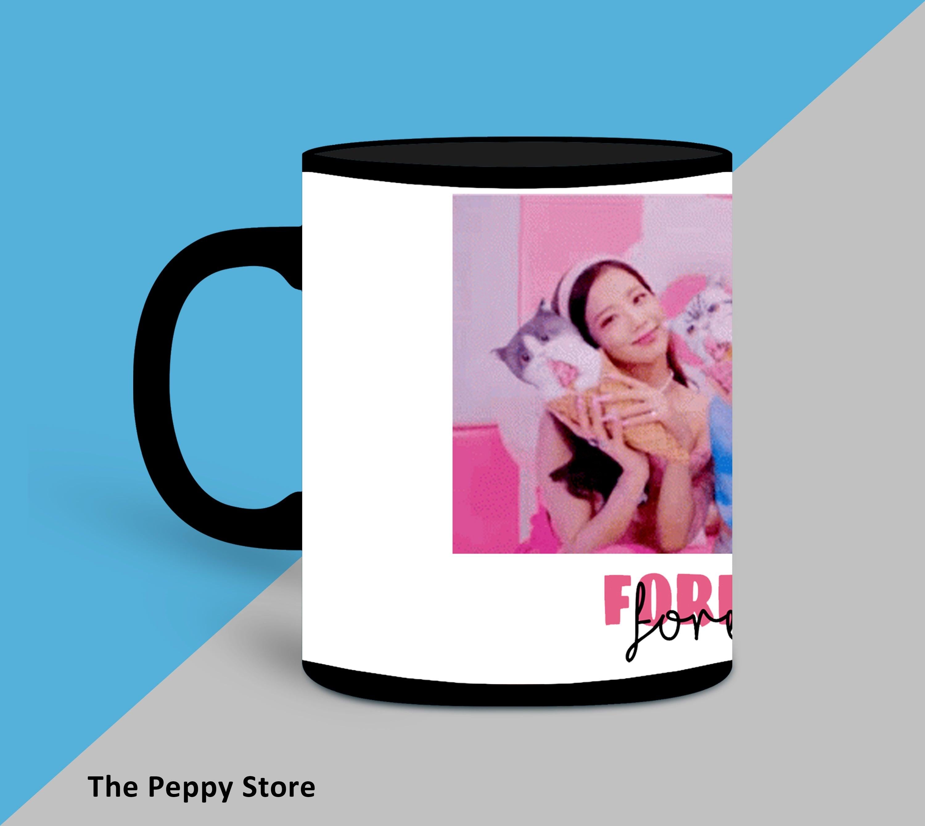 Black Pink Forever Young Mug - ThePeppyStore