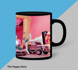 Black Pink All Character Mug - ThePeppyStore