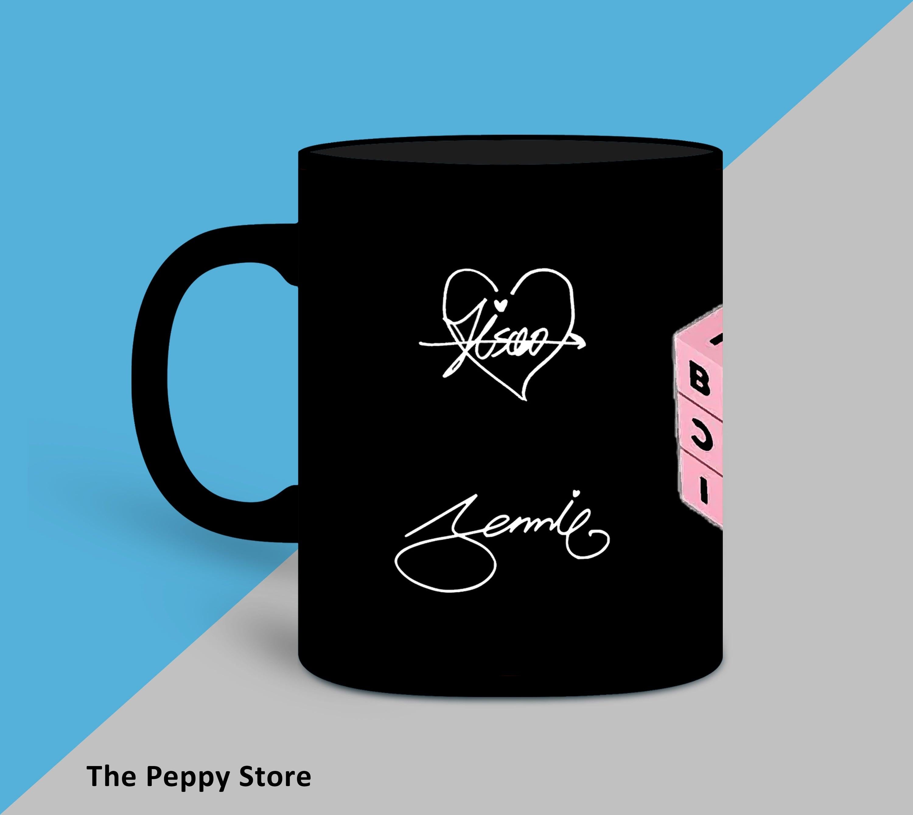 Black Pink Black Mug - ThePeppyStore