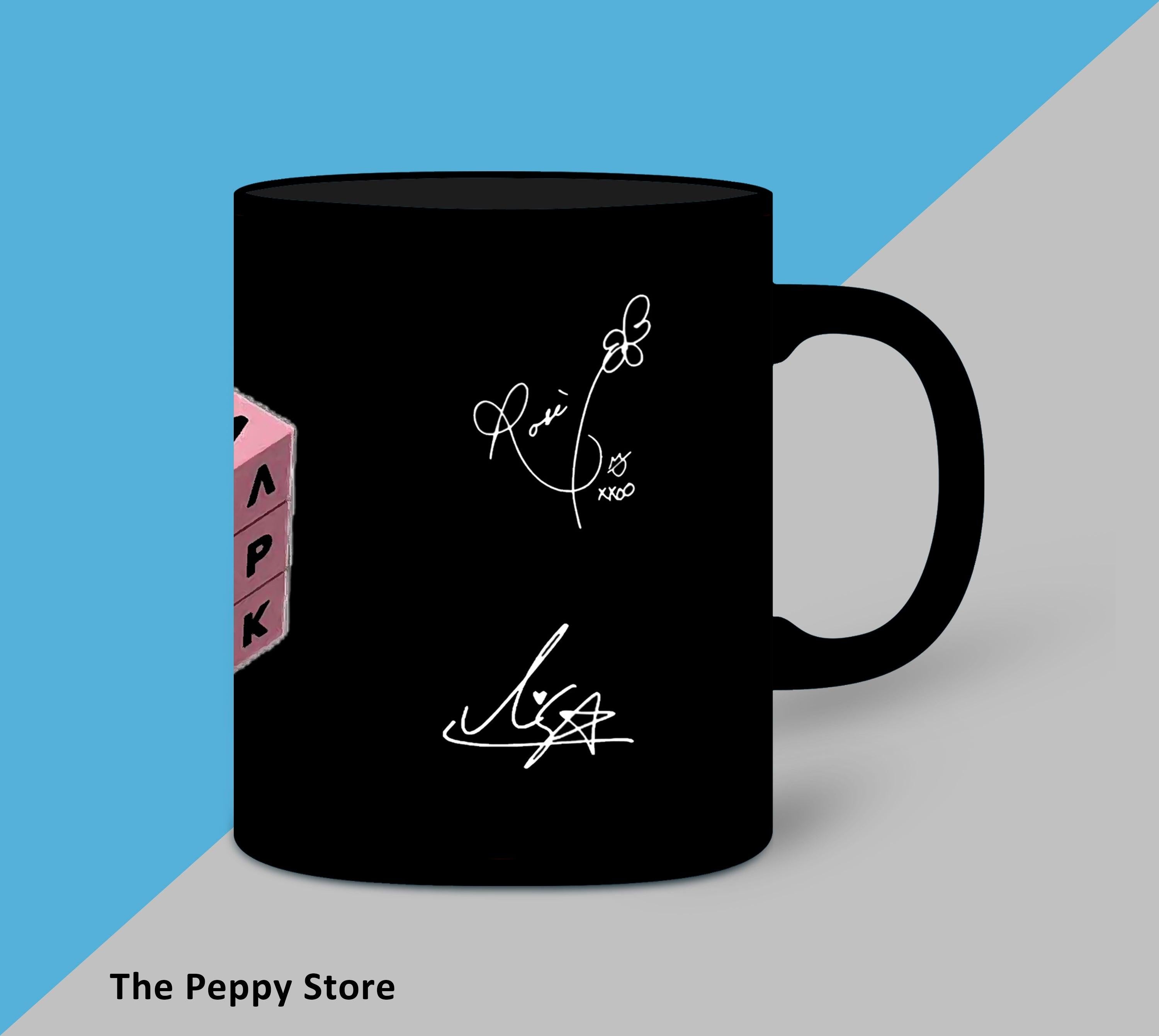 Black Pink Black Mug - ThePeppyStore