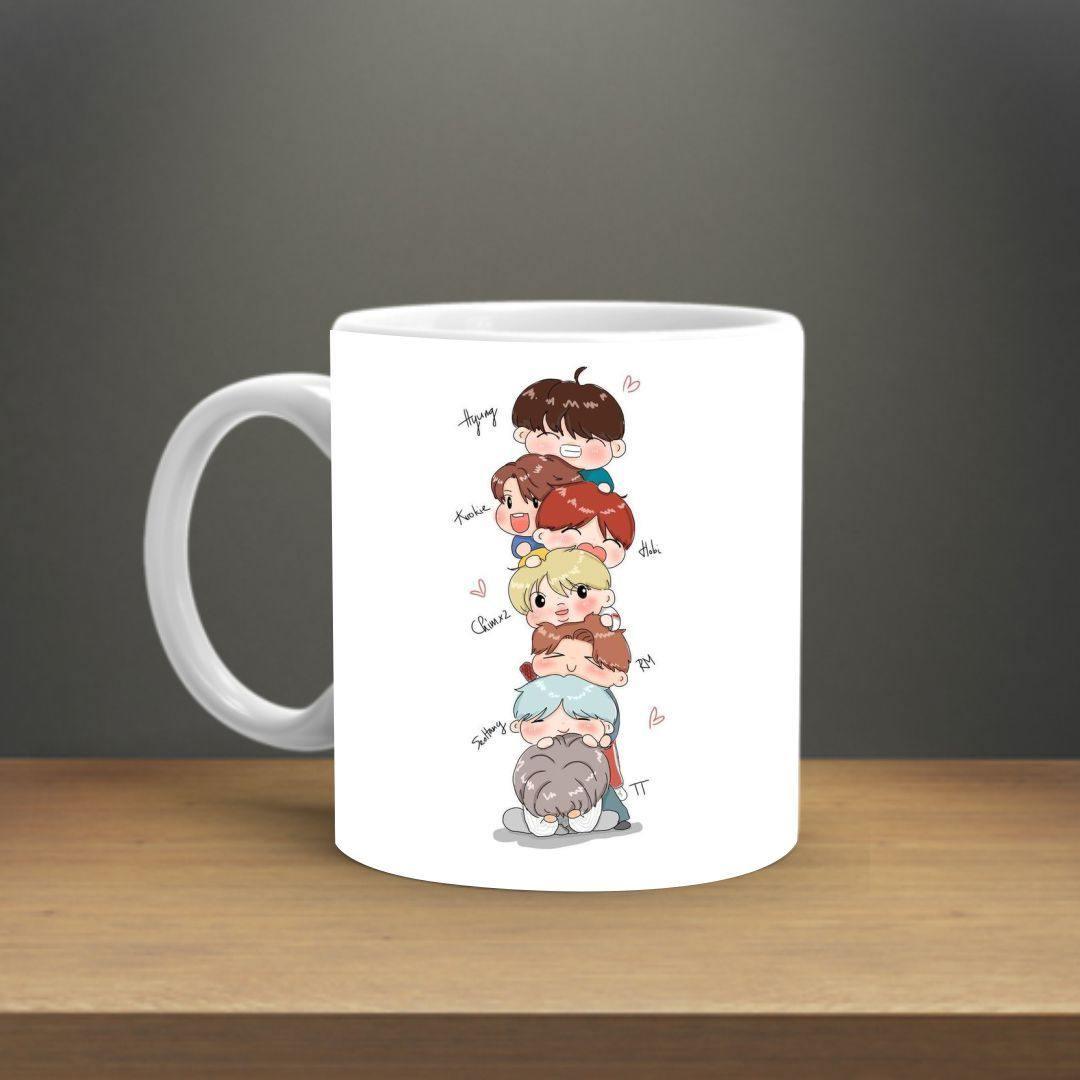 BTS 7 FUNNY MUG - ThePeppyStore