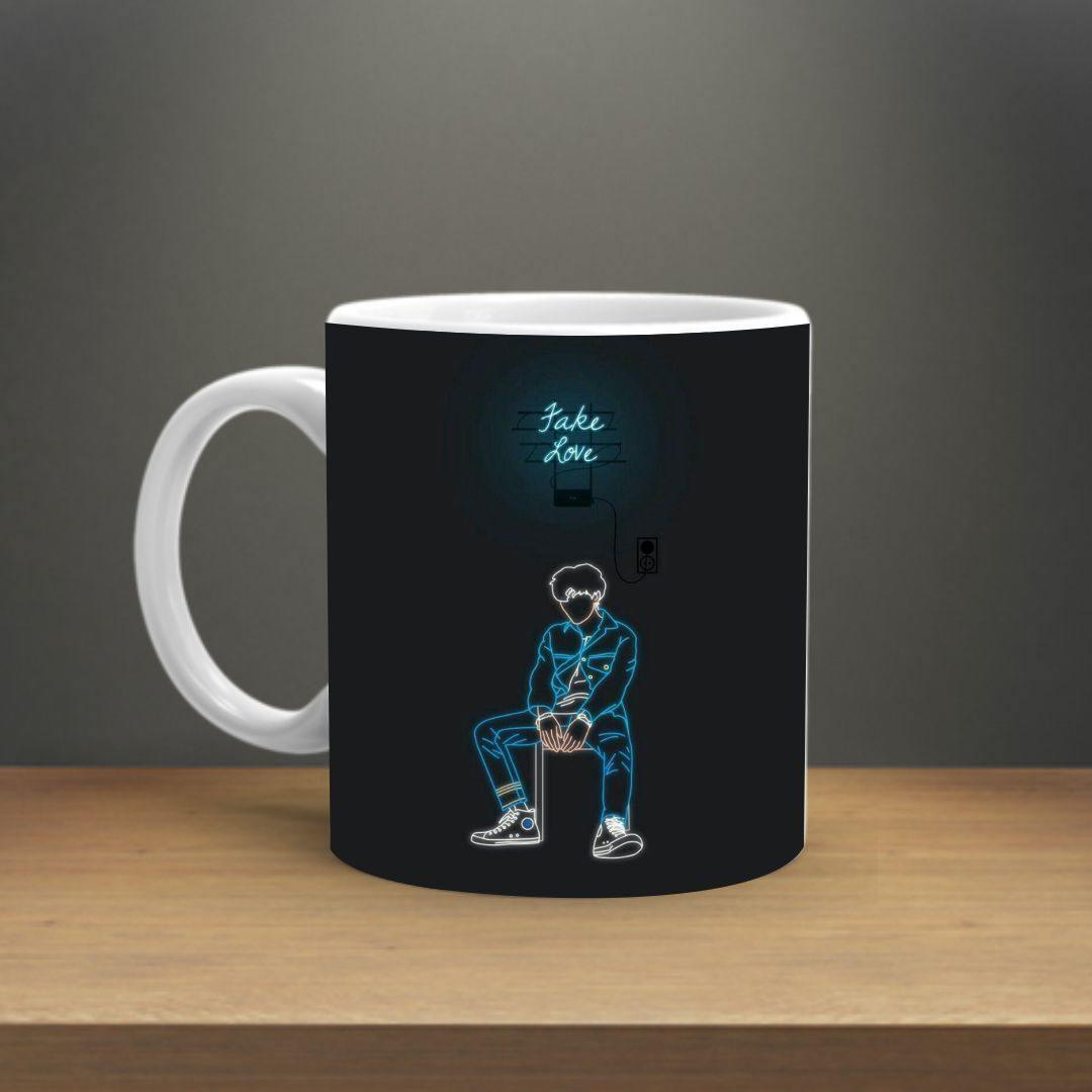 BTS FAKE LOVE MUG - ThePeppyStore