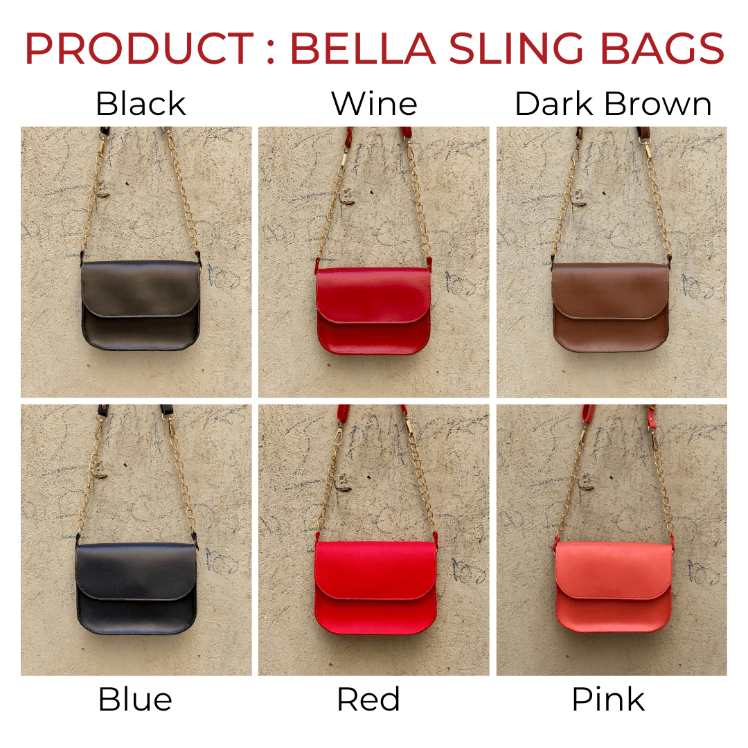 Bella Sling Bag Personalised - ThePeppyStore