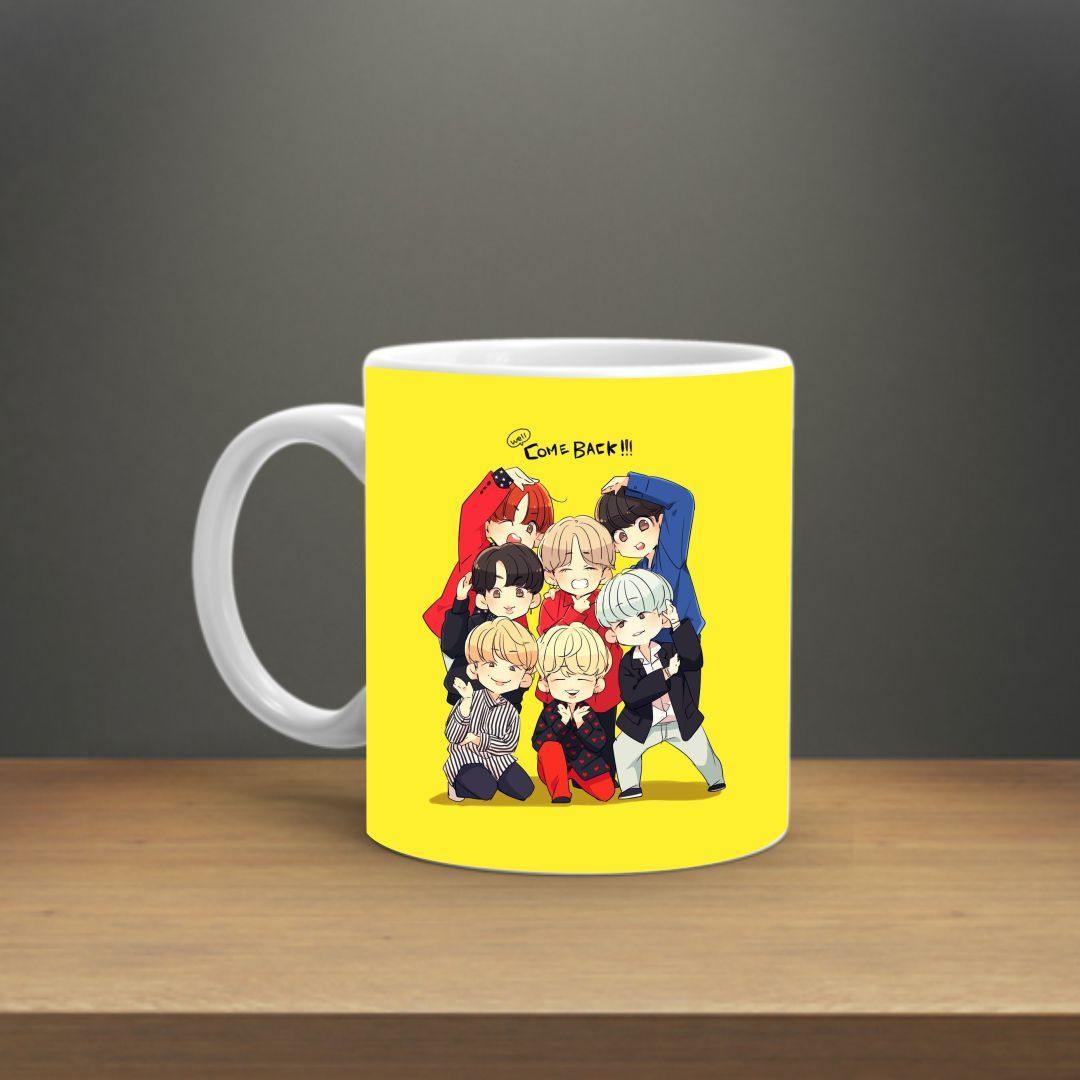 BTS COMEBACK MUG - ThePeppyStore