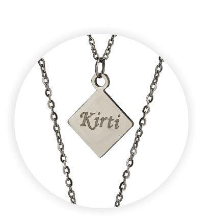 Name Engraved Ladies Pendant (NO COD ALLOWED) - ThePeppyStore