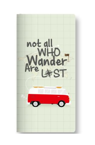 Not All Who Wander Are Lost Scribble Pads - ThePeppyStore