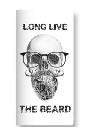 Long Live The Beard Scribble Pads - ThePeppyStore