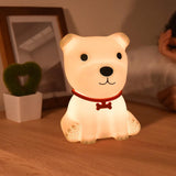 Cute Puppy Silicon Touch Lamp - ThePeppyStore