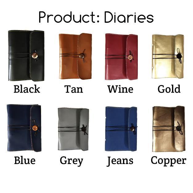 Customised Diaries With Charms - ThePeppyStore