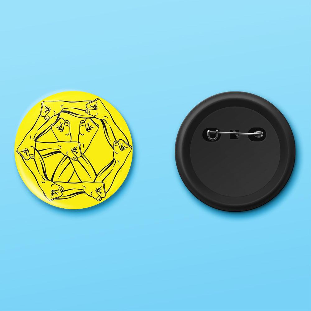 EXO Fists Badge - ThePeppyStore