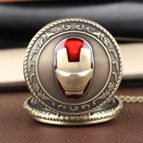 Iron Man Pocket Watch Keychain - ThePeppyStore