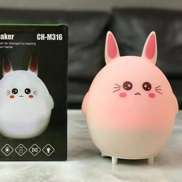 Cute Bunny LED Wireless Speakers - ThePeppyStore