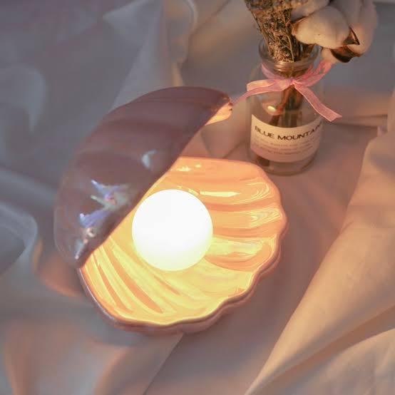 Shell Pearl light + Trinklet Dish - ThePeppyStore