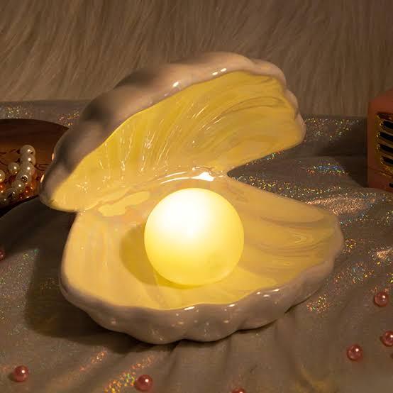Shell Pearl light + Trinklet Dish - ThePeppyStore
