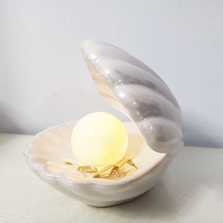 Shell Pearl light + Trinklet Dish - ThePeppyStore