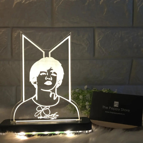 BTS Light V 3D lamp - ThePeppyStore