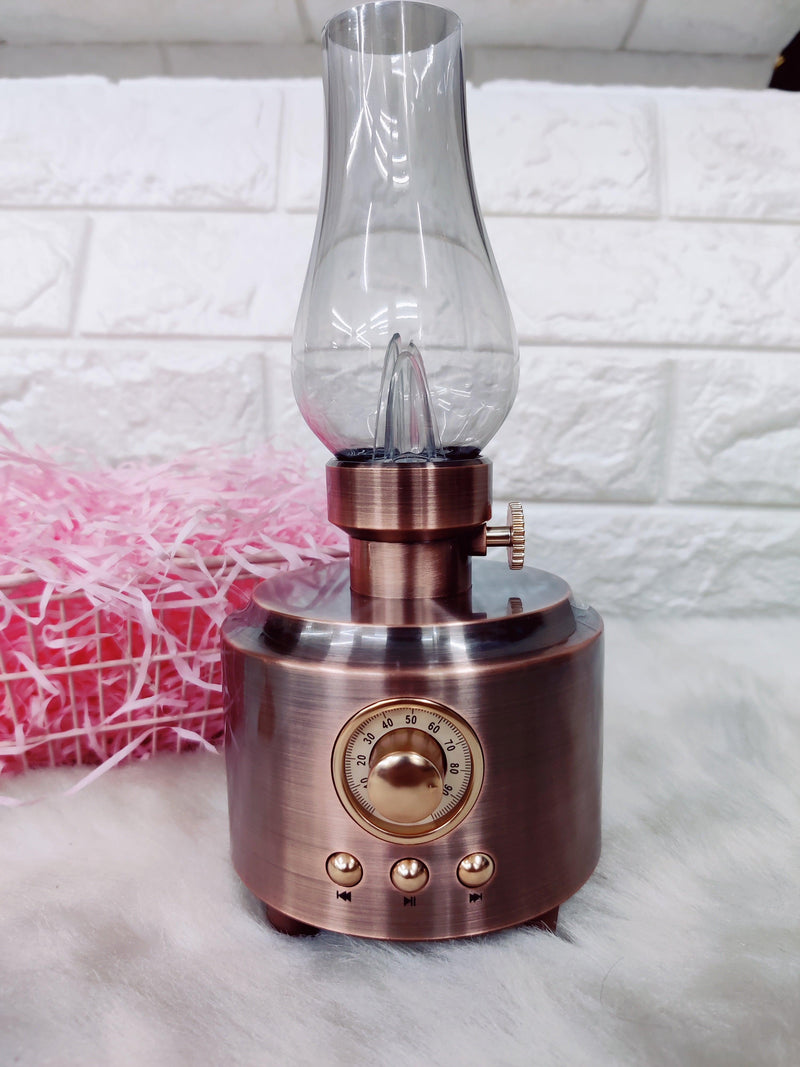 Lantern shaped Bluetooth speaker+ Lamp ( Copper Color ) - ThePeppyStore