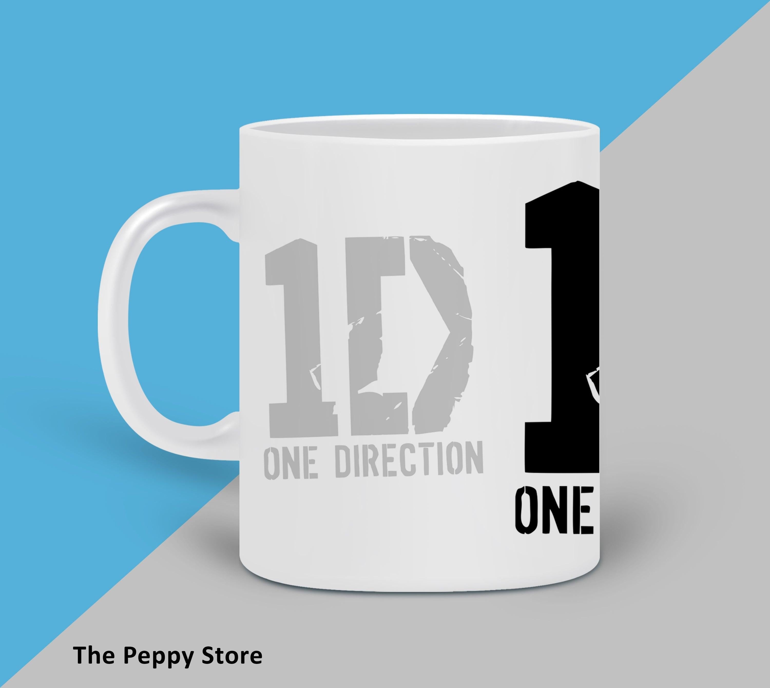 One Direction White Mug - ThePeppyStore