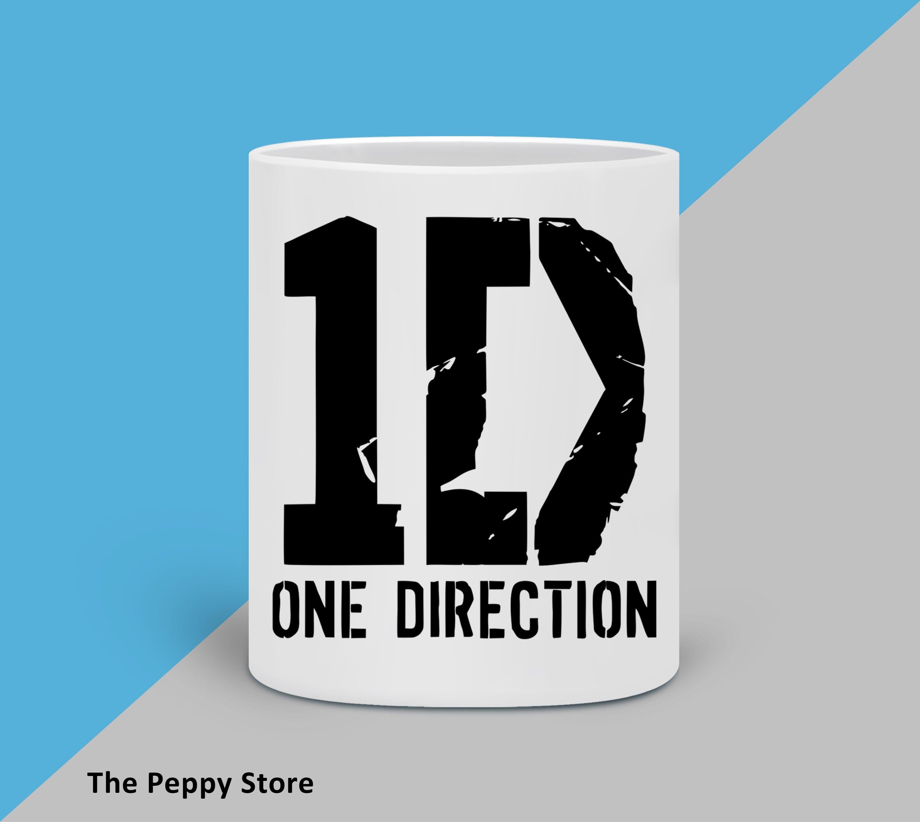 One Direction White Mug - ThePeppyStore