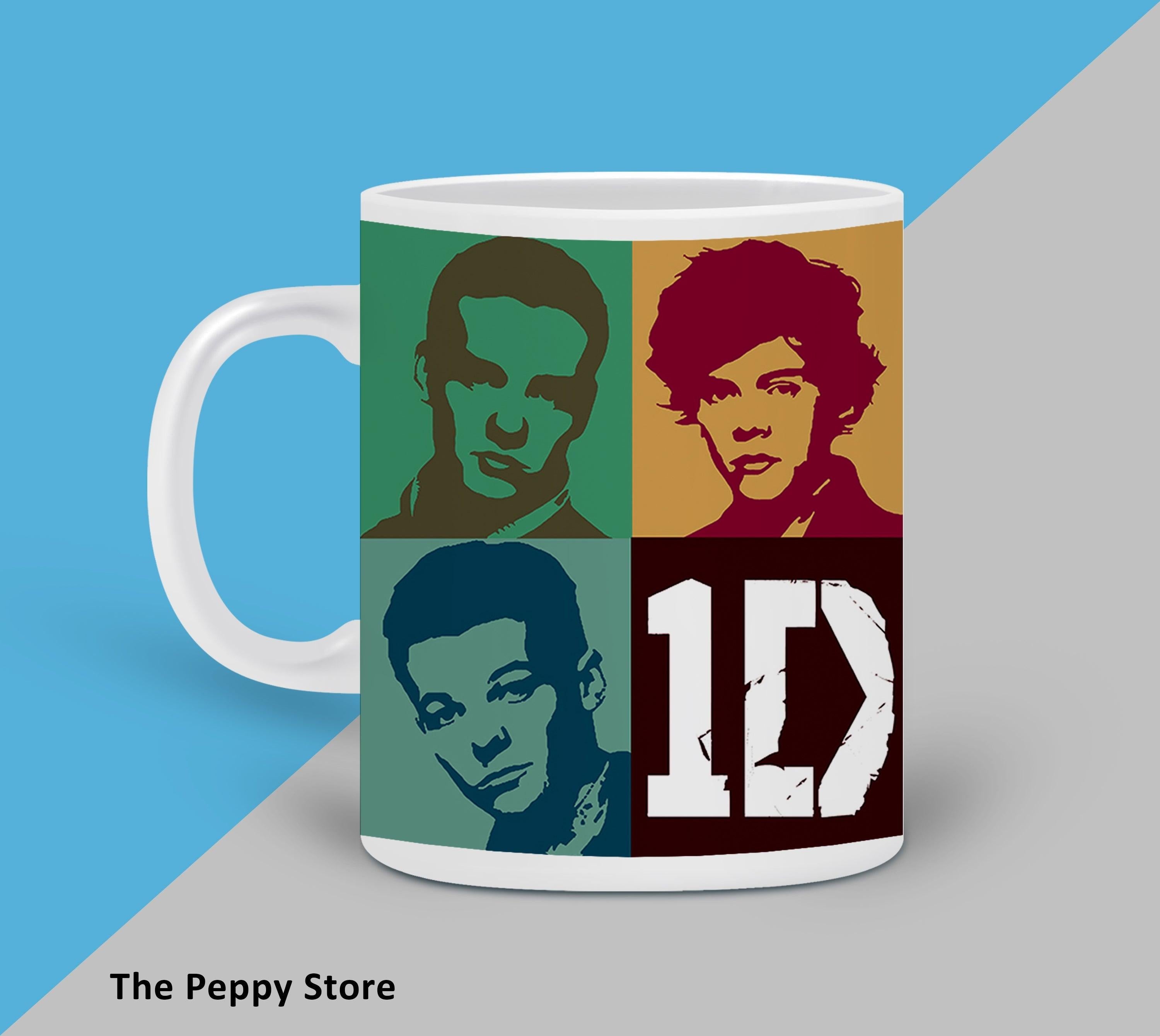 One Direction Photo Collage Mug - ThePeppyStore