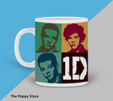 One Direction Photo Collage Mug - ThePeppyStore