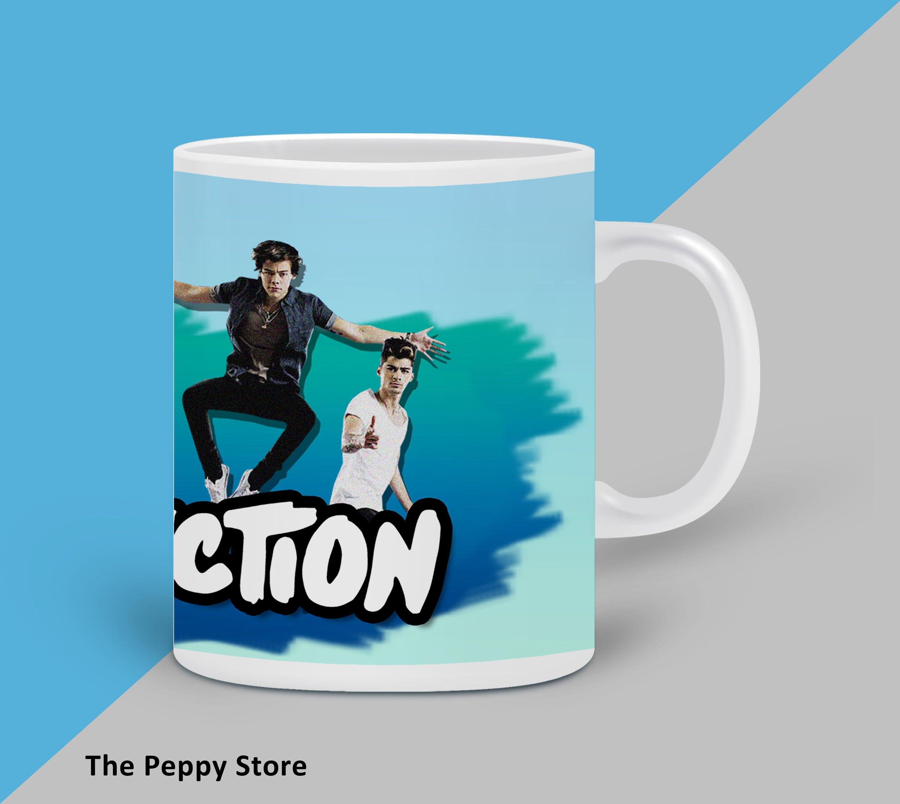 One Direction Blue Mug - ThePeppyStore